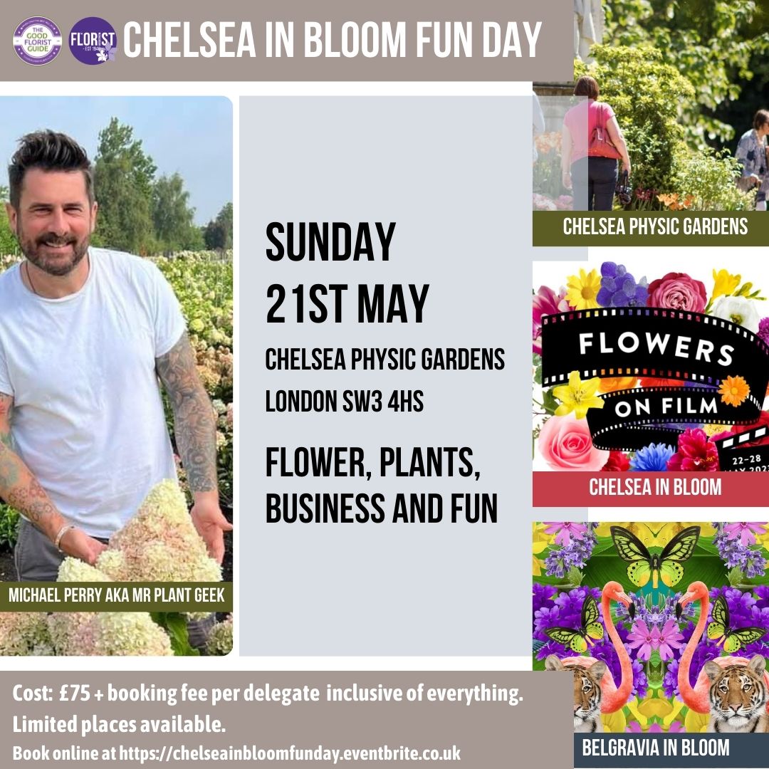 Treat yourself to a Chelsea Fun Day for florists!